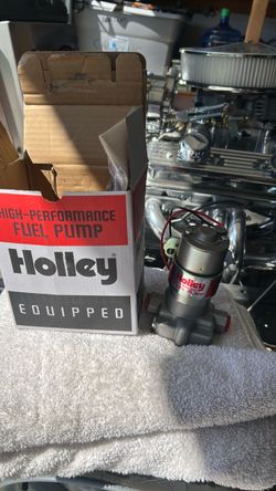 Holley high performance fuel pump