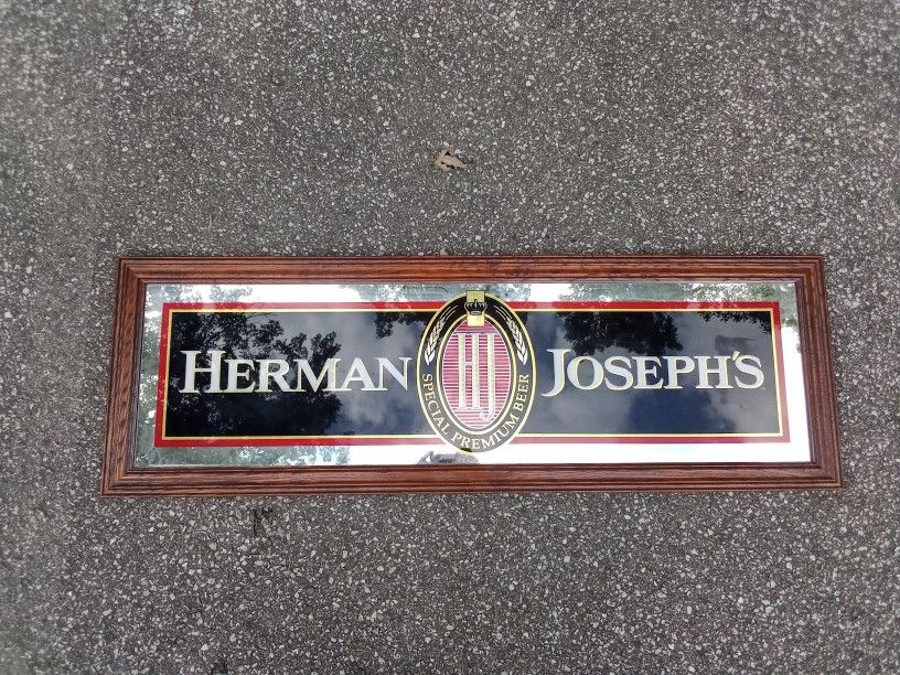 Herman Joseph Beer Sign