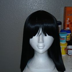 Beautiful Sleek Bob With Bangs