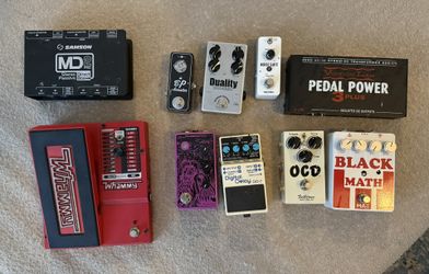 Guitar Pedals For Sale!