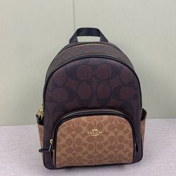 New Signature Block Court Backpack