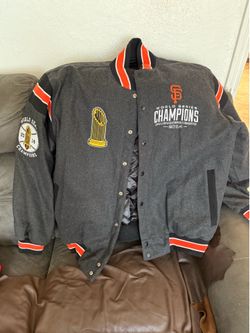 SF Giants 2014 championship jacket
