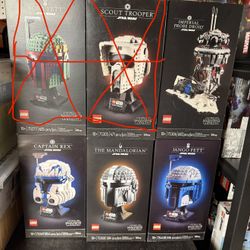 Lego Star wars Helmets