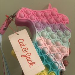 Girls Unicorn Pop It Crossbody Bag - Cat & Jack