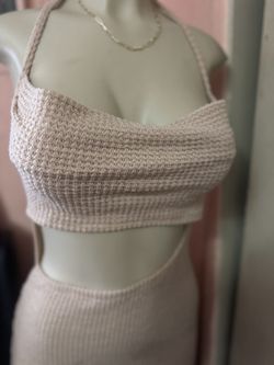 Beige Dress