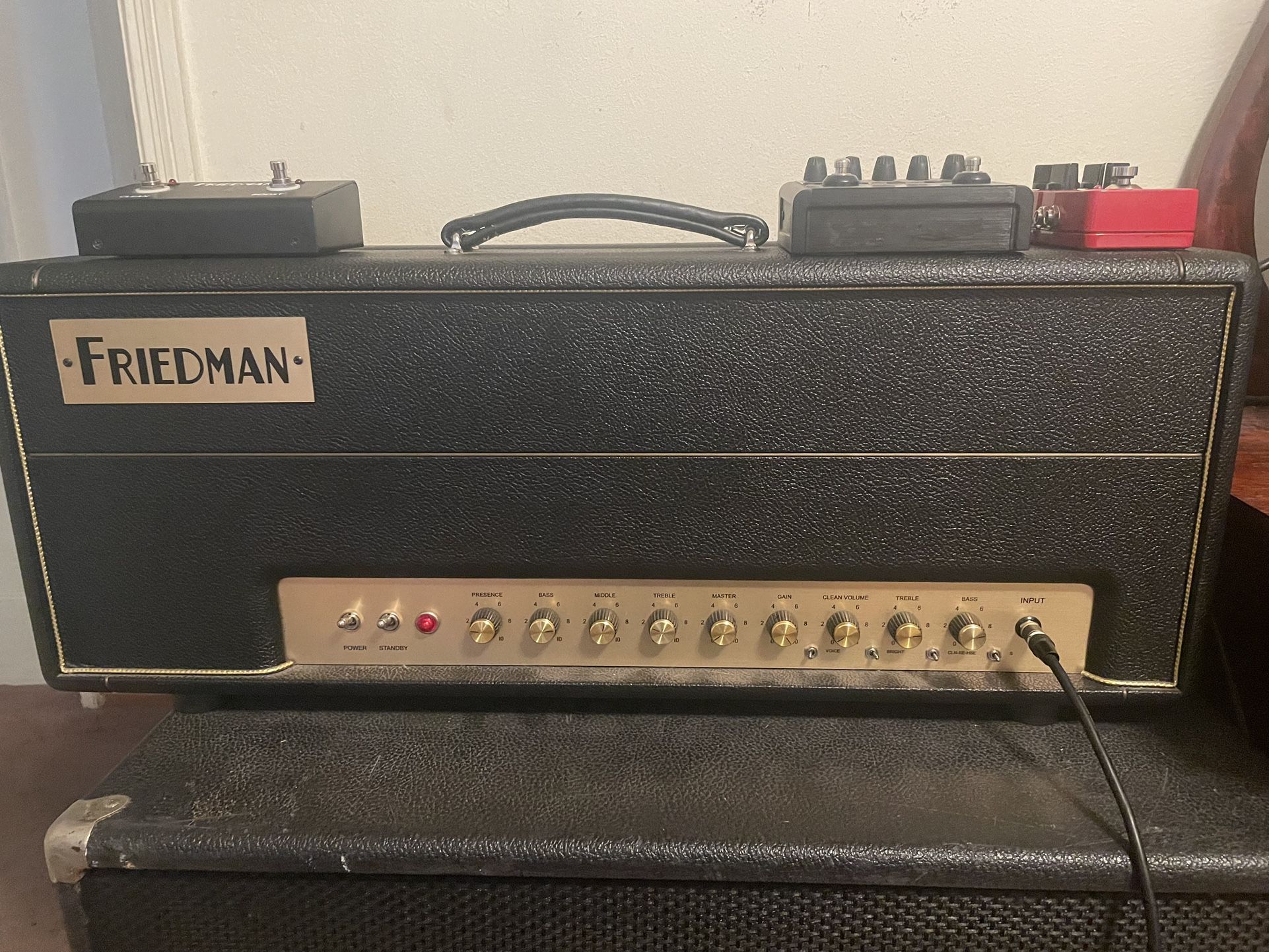 Mint 2016 Friedman BE100 Head, All Options. With Flight Case.
