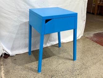 IKEA Selje Artic Blue Bedside Table