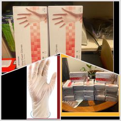 👋👋✅✅ ( ($40 for 5 box purchase minimum for meet)  additional boxes are $8 each -gloves/guantes medical powder free gloves- Great for any type of coo