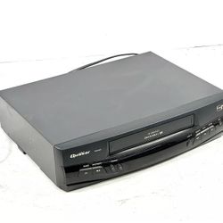 Quasar VHQ-940 Omnivision 4-Head VCR VHS Player W/ RCA Cable No Remote Tested