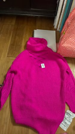 Pink sweater