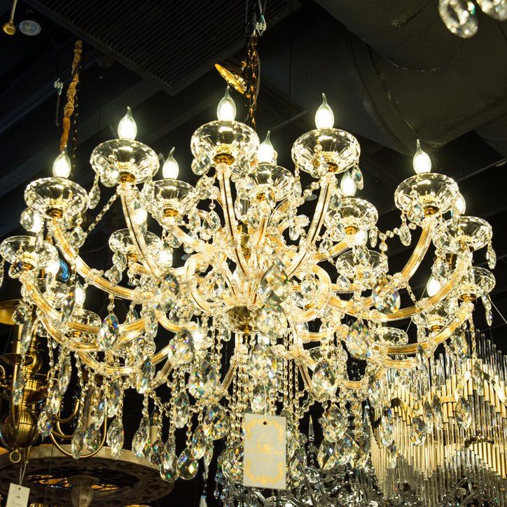 Maria theresa Crystal chandeliers 24 lights New Dimmable Adjustable Height