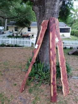 Wood For Sale Pecan Slabs And Cedar Purple And Brown Call 4 Prices Delivery Available