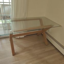 Glass Dining Table 