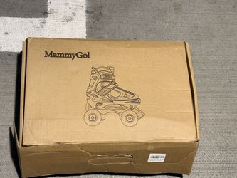 MammyGol Adjustable Kids Roller Skates – Size 35–38 – $25