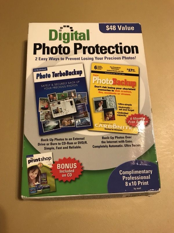 DIGITAL PHOTO PROTECTION SOFTWARE