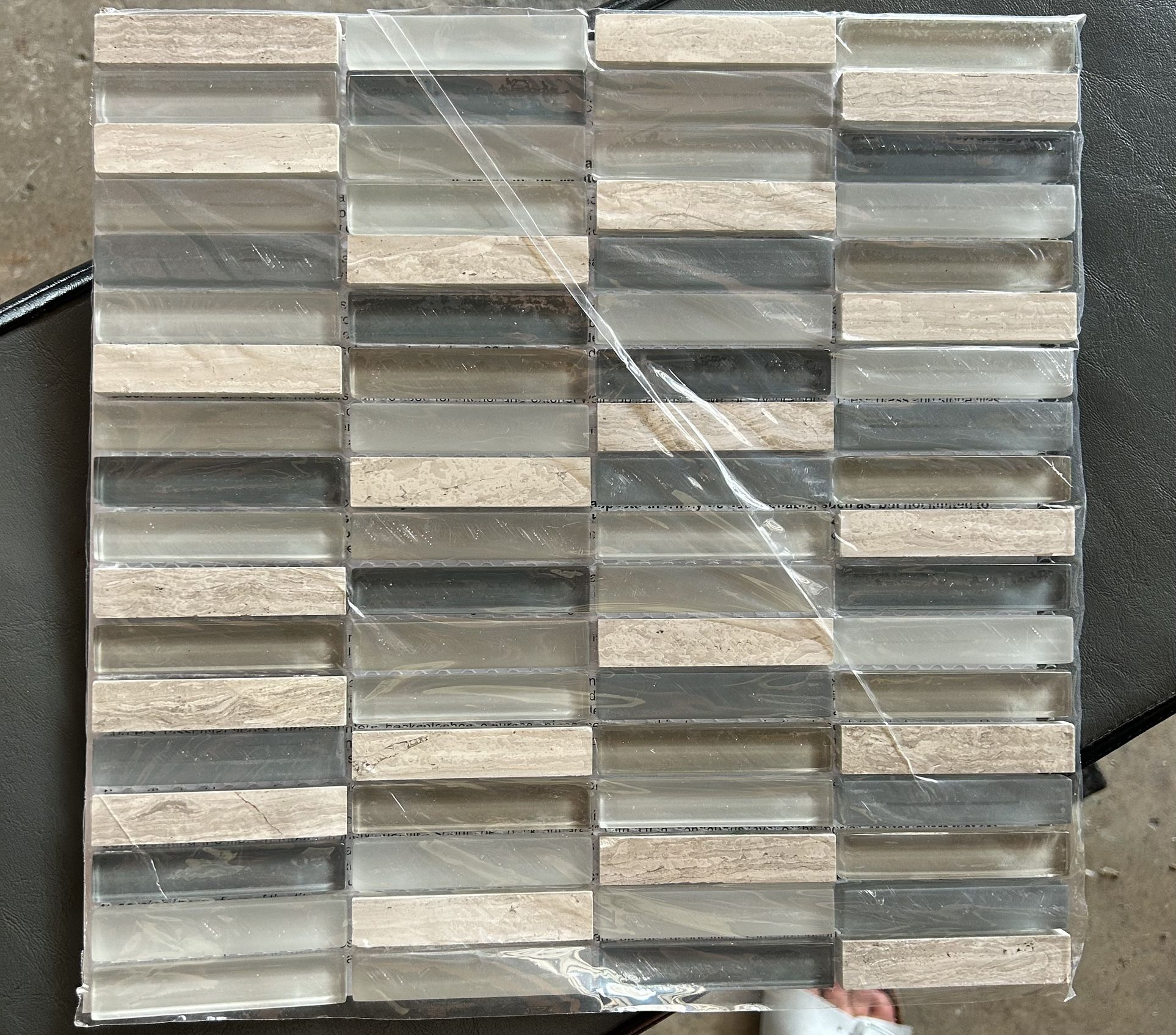Mosaic glass & stone Tile