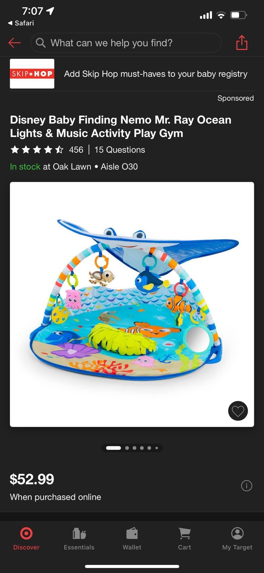 Finding Nemo Activity Play