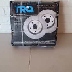 TRQ Front and Rear Brake Rotors Set For 2003 Subaru Outback