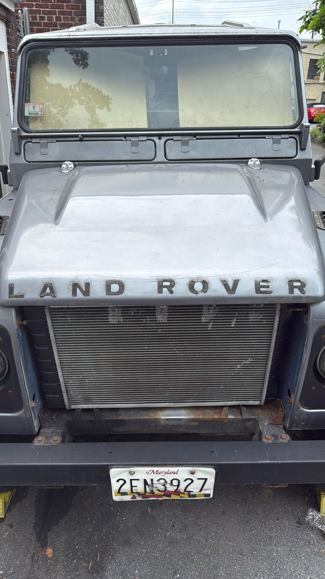 Land Rover Defender Fiberglass Puma Hood