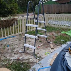 Pup For Above Ground Pool & Ladder 