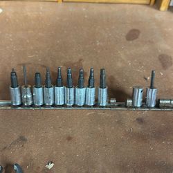 1/4 Drive SAE Allen Wrenches