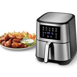 Brand New Insignia 3.4 Qt. Digital Air Fryer - Stainless Steel