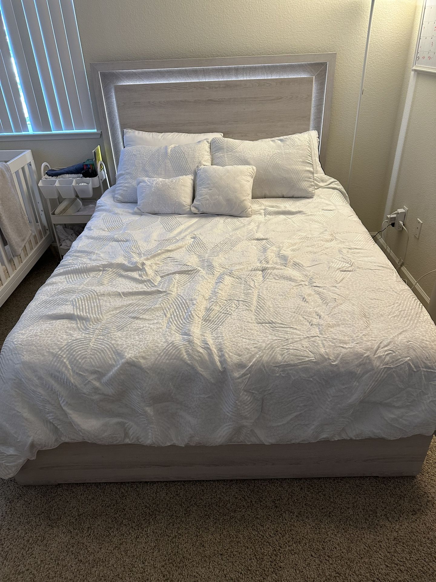 Bedroom Set + Mattress And Box spring 