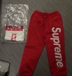 Supreme Joggers Red