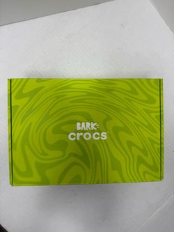 BARK CROCS PET SHOES SLIME GREEN SIZE M MEDIUM 26-50 LBS NEW