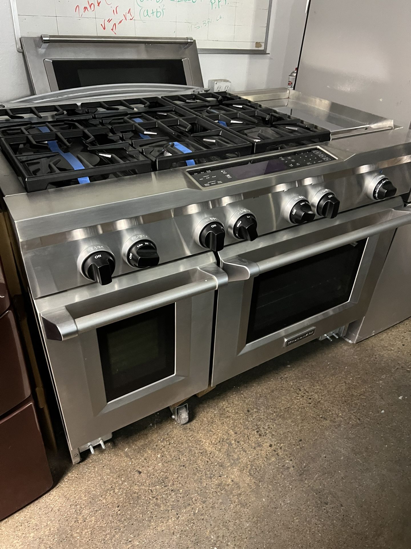Kitchenaid Dual Turn Gas Range 48”