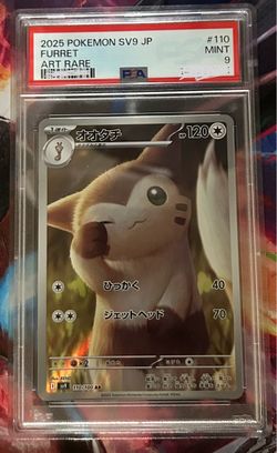 2025 Pokemon JP Furret PSA 9