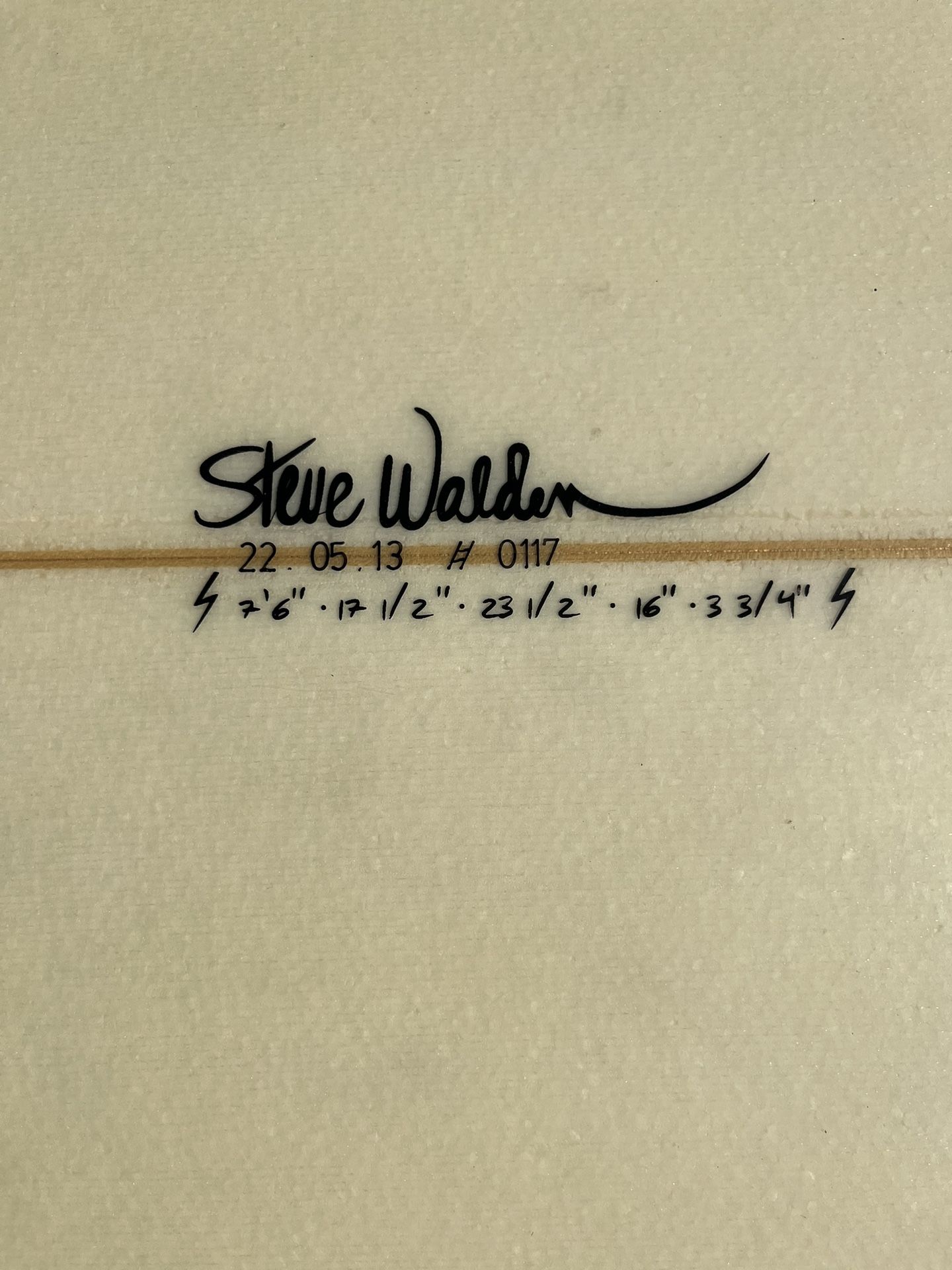 Walden, Surfboard