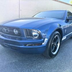2007 FORD MUSTANG PREMIUM, LOW MILES, V6, NICE CAR, COLD AC 🚘