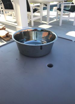 Large dog bowl