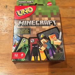 Minecraft Uno Cards 