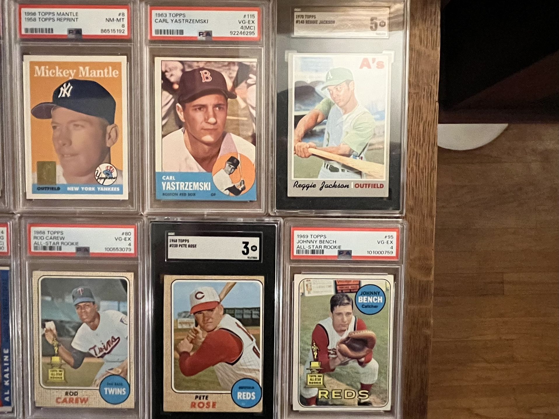 Rare Hall Fame Cards Good Condition