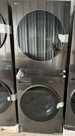 5.0 Cu. Ft.HE Smart Front Load Washer and 7.8 CuFt. Electric Dryer WashTower with Steam and ventless