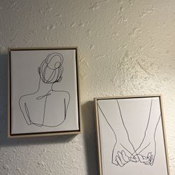 Opalhouse  Frame Printed Canvas  8x10