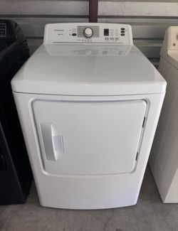 White Insignia Gas Dryer