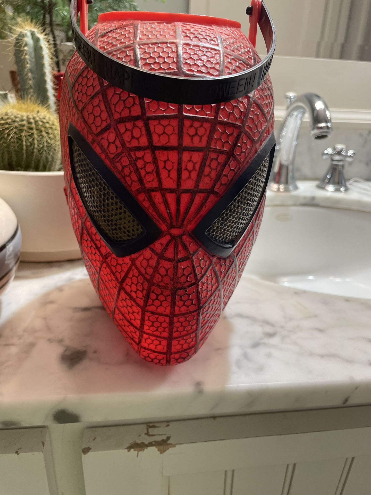 SpiderMan Halloween Bucket