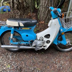 1981 Honda C 70 Scooter
