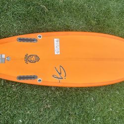 5’-7” SJ Surfboards Twin Fish