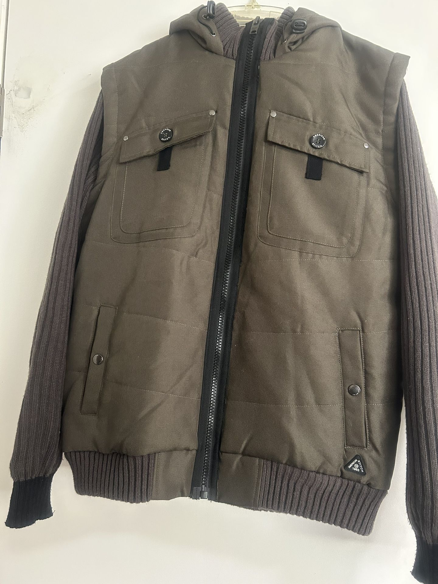 Men’s XL Army Green Hoodie Jacket