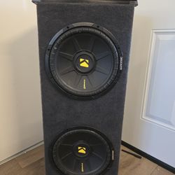 Subwoofers 12" & Amplifier 