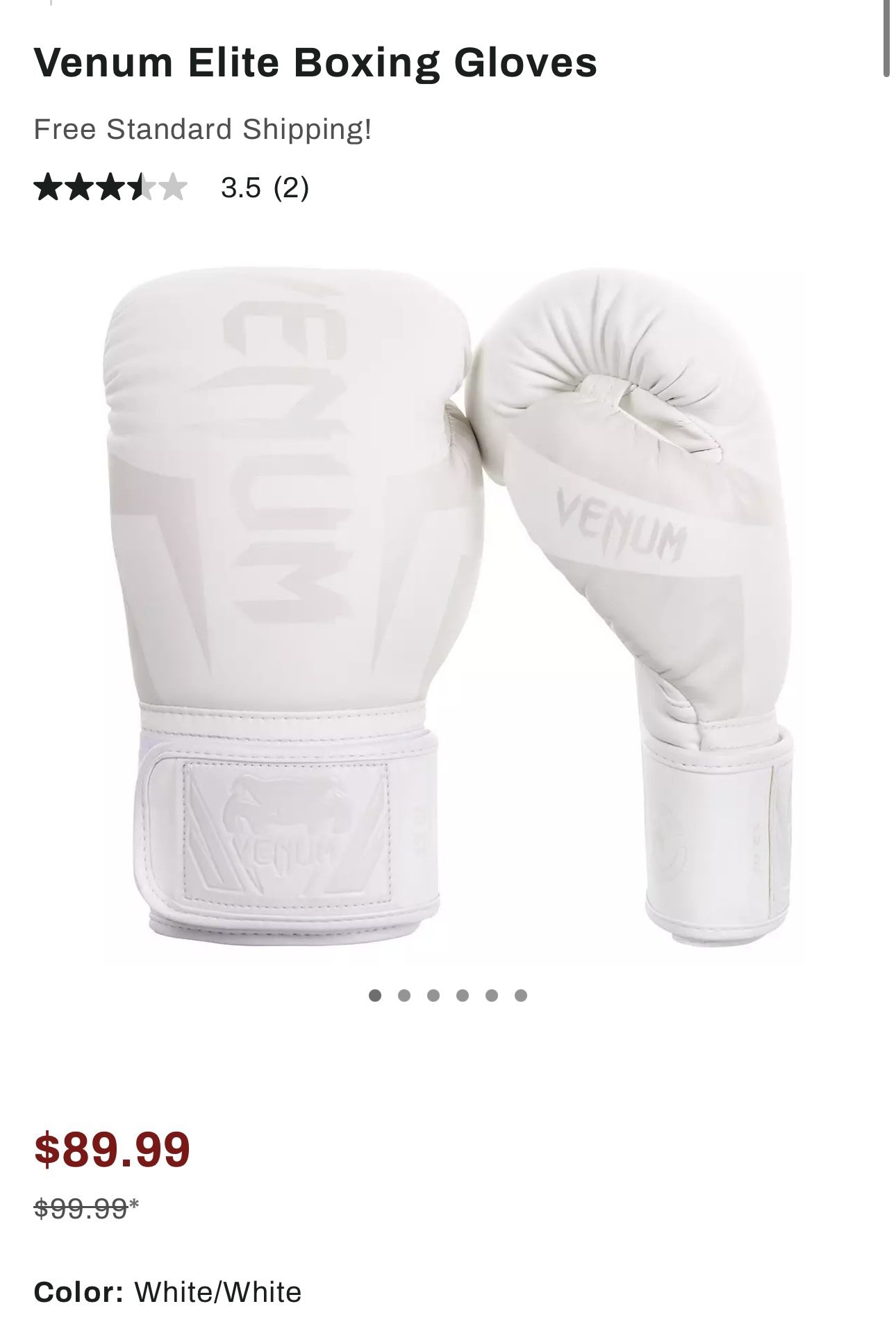 Boxing gloves