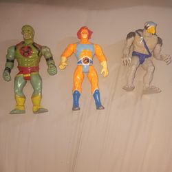 Vintage 1985 Thundercats Vulture Man Lion-O Mumm-Ra Action Figure Evil Mutant