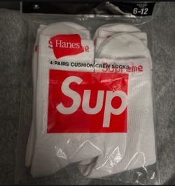 Supreme socks 4 pack
