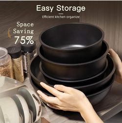 Astercook 21 Pcs Pots and Pans Set