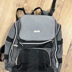 Baby Brezza Enzo Ultimate Diaper Bag Backpack/ Changing Station