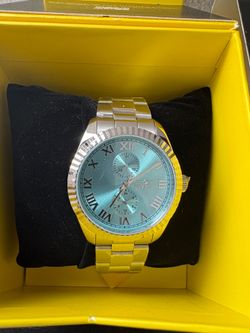 Silver Invicta watch